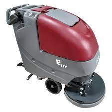17" Minuteman E17 Cord Electric Walk Behind Battery Auto Scrubber / Each