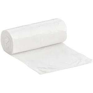 24x32 / White / Can Liner / 0.5 Mil / 12-16 gal / 20-25ct Rolls