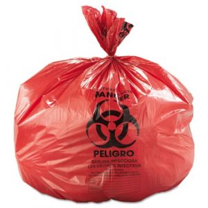 40x46 / Red / Can Liner / 1.3 Mil / 40-45 gal / 20-5ct Rolls