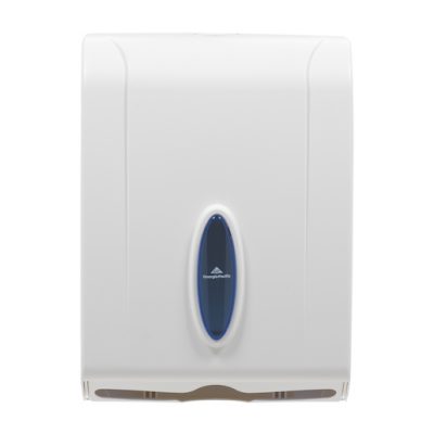 Georgia Pacific Multifold or C-Fold Paper Towel Dispenser / White / Each