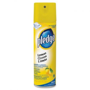 Pledge Lemon Scent Furniture Polish / 17.7 oz Aerosol Can / Each